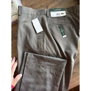 Lauren Ralph Lauren men's Taupe Dress Pants, Size 34-34, NWT